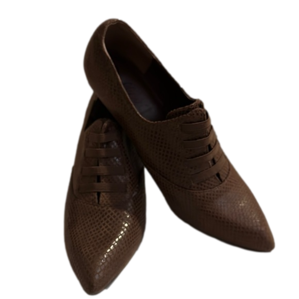BELLIMI Brn Heels Pre-Owned